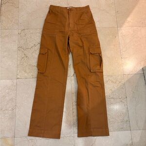Abercrombie & Fitch Tan Cargo Pants
